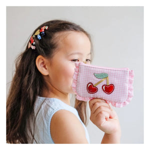 Mimi & Lula - Cerise Vichy Handbag | Pink
