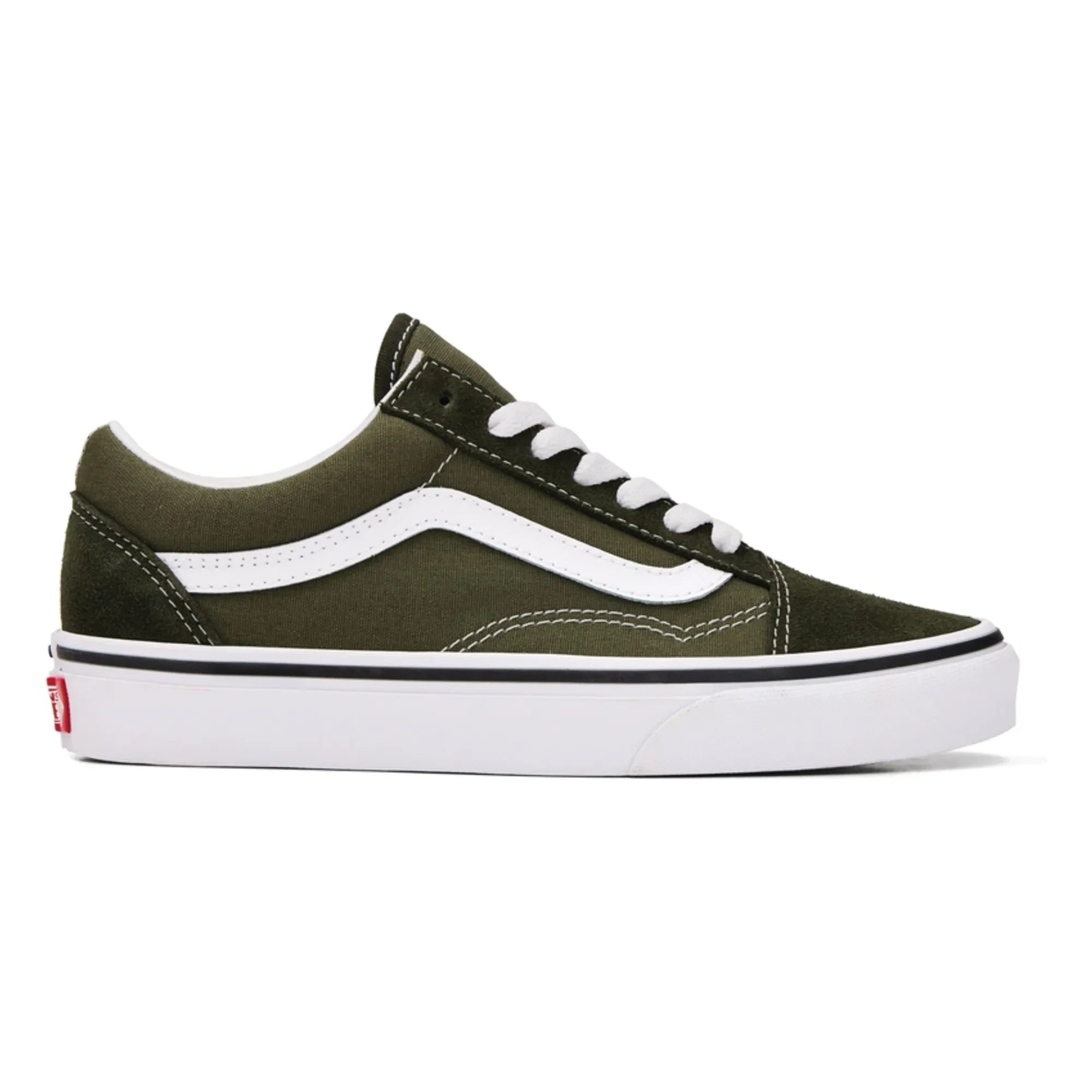 Vans - Old Skool Lace-Up Sneakers | Khaki