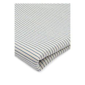 Konges Sløjd - Striped Organic Cotton Swaddle | Blue