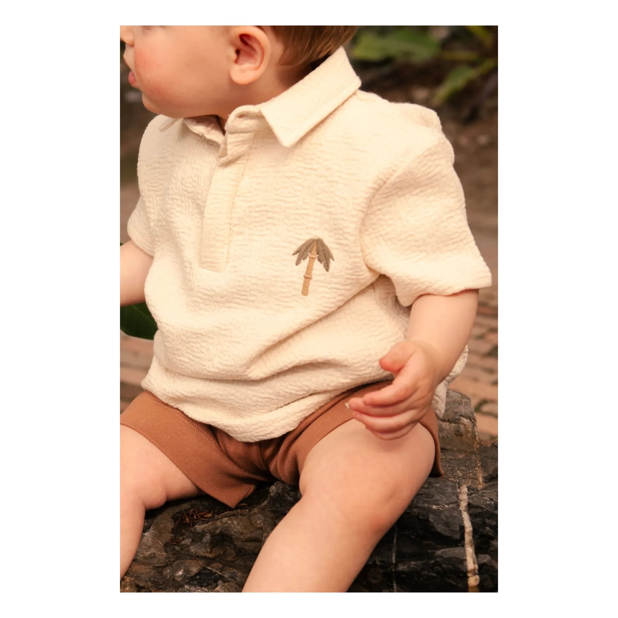 Donsje - Polo Wouti Palm | Off White