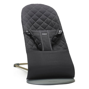 BabyBjörn - Quilted Cotton Bliss Lounger | Black