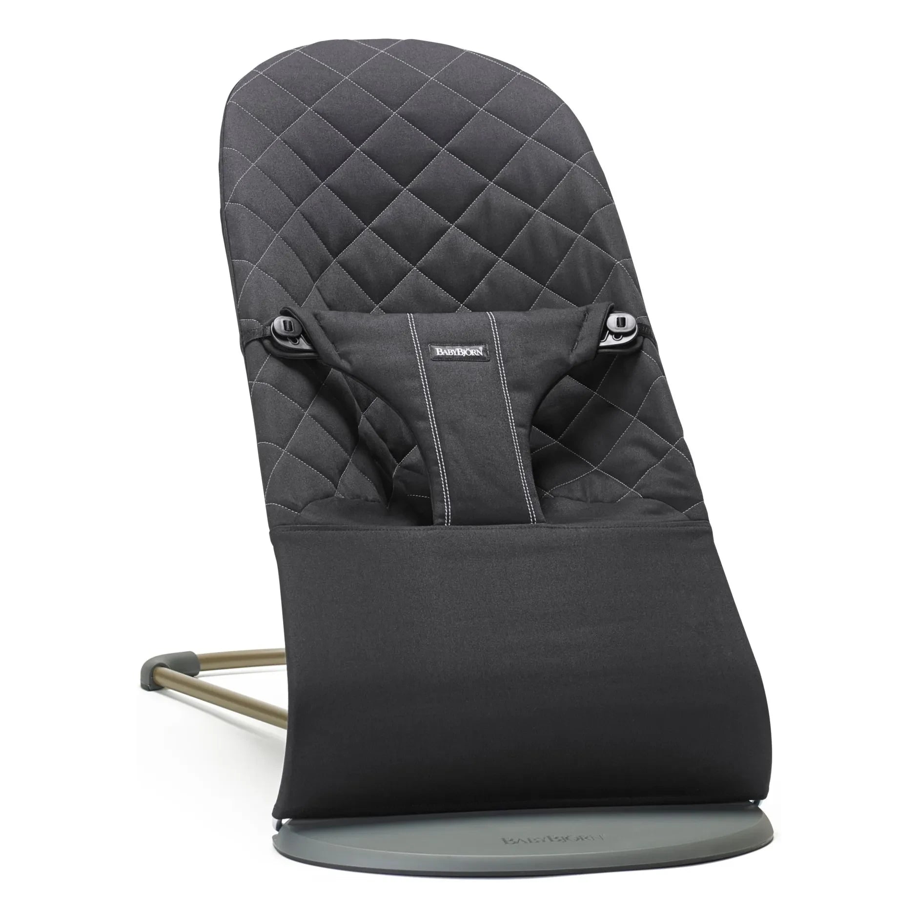 BabyBjörn - Quilted Cotton Bliss Lounger | Black