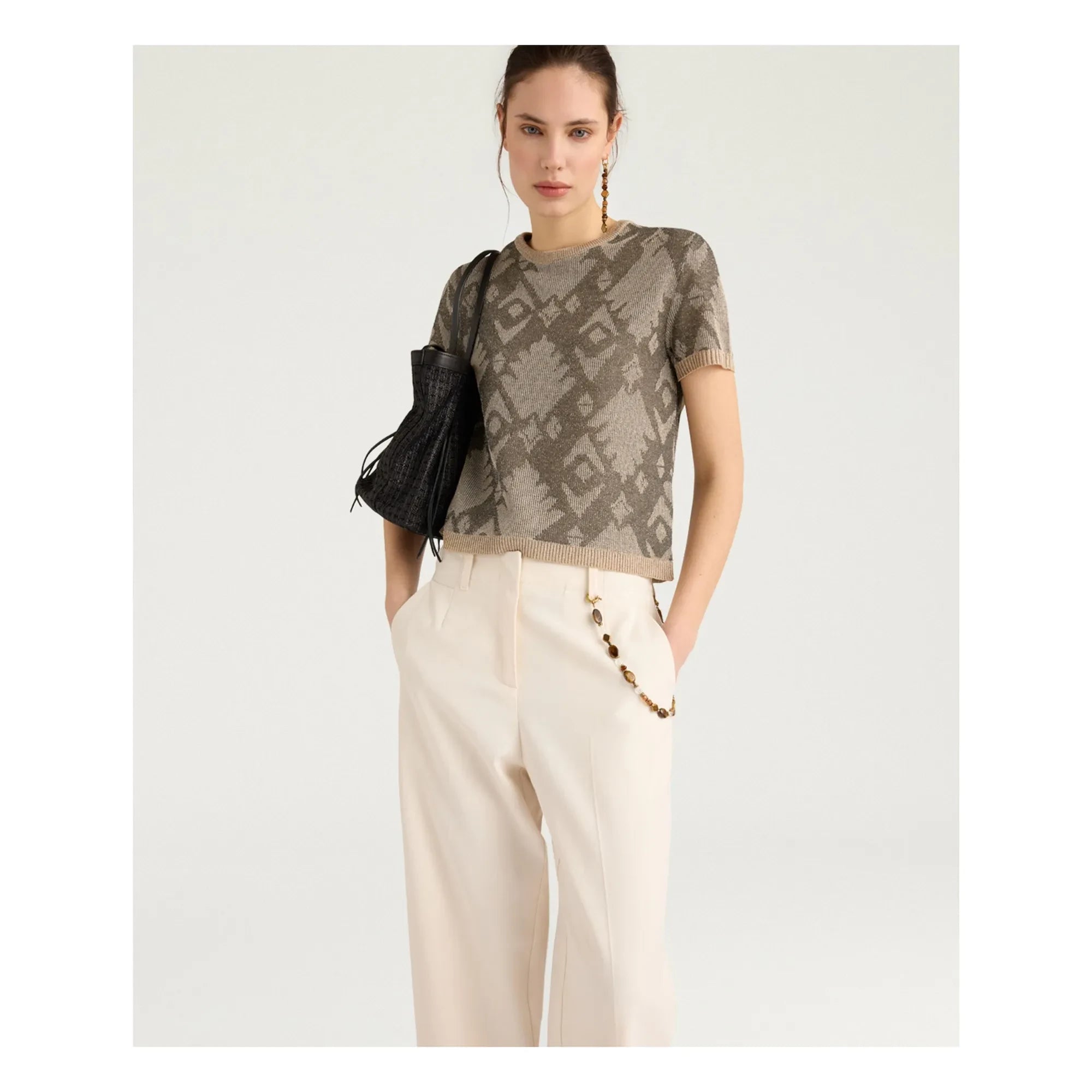 Momoni - Bruma Top | Khaki