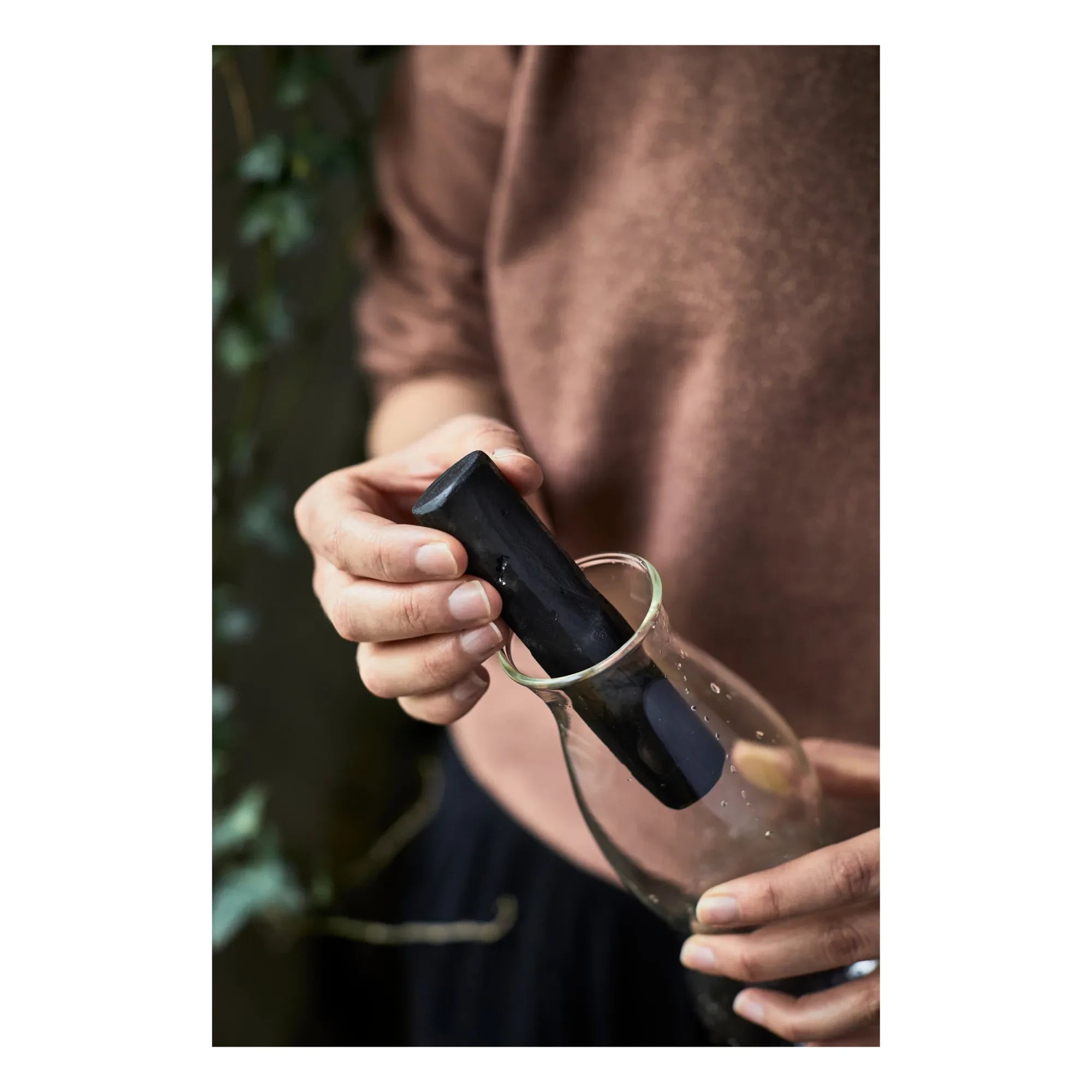 Black + Blum - Activated Charcoal Water Filter - 4-piece Set | Black