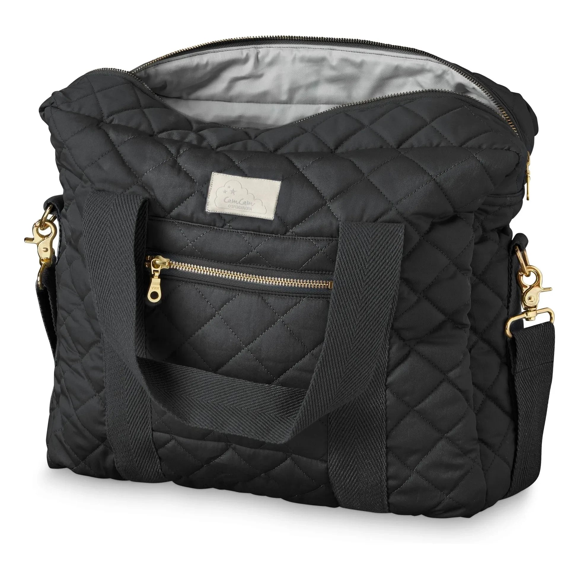 Cam Cam - Quilted Changing Bag | Black
