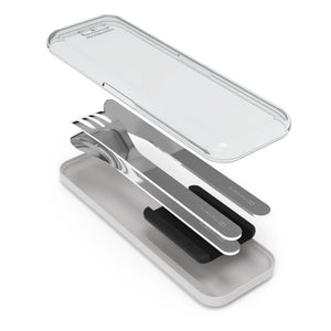 Monbento - MB Slim Box Stainless Steel Bento Set | Black
