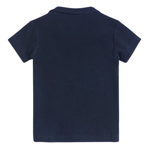 OAS - Terry Cloth Polo Shirt | Navy Blue