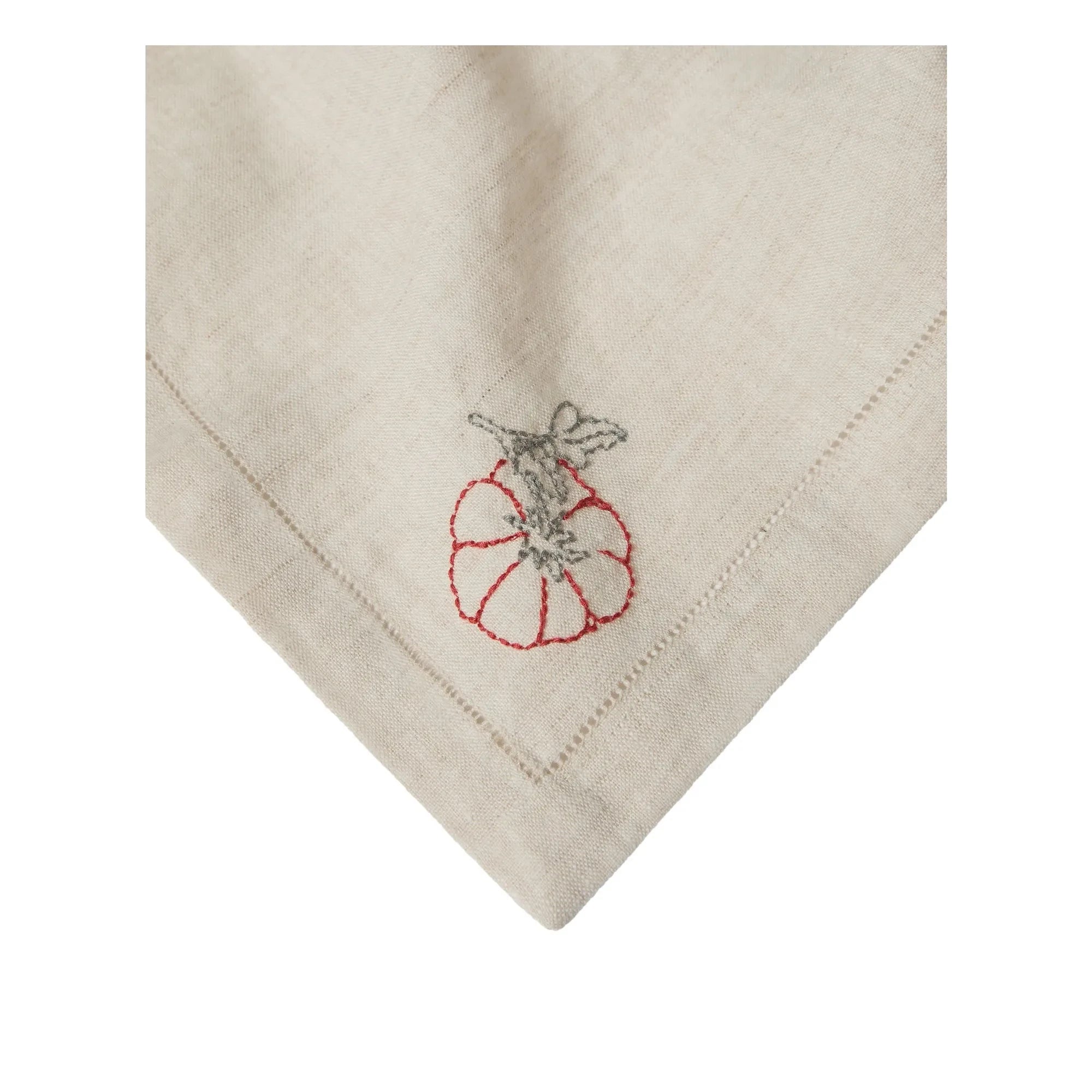 garbo&friends - Linen embroidered napkins - 2-piece set