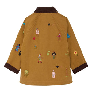 SISSEL EDELBO - Cara Organic Cotton Jacket - Kids Collection | Camel