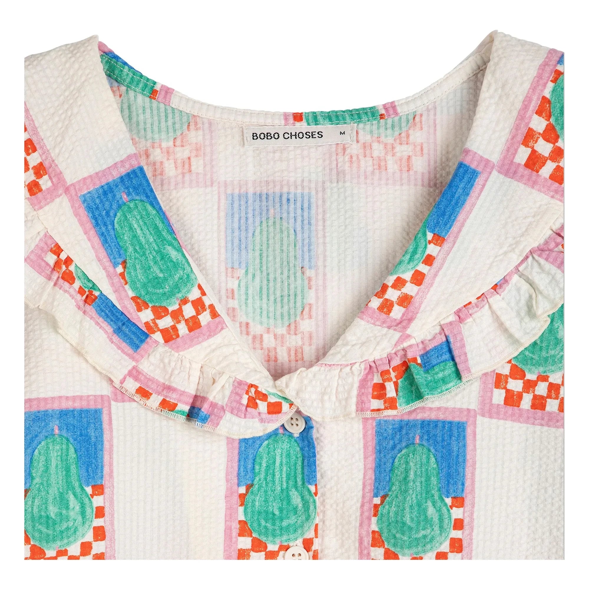Bobo Choses - Pearl Cotton Shirt | Cream