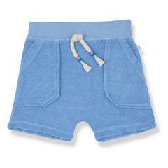 1+ in the family - Buger terry shorts | Light blue