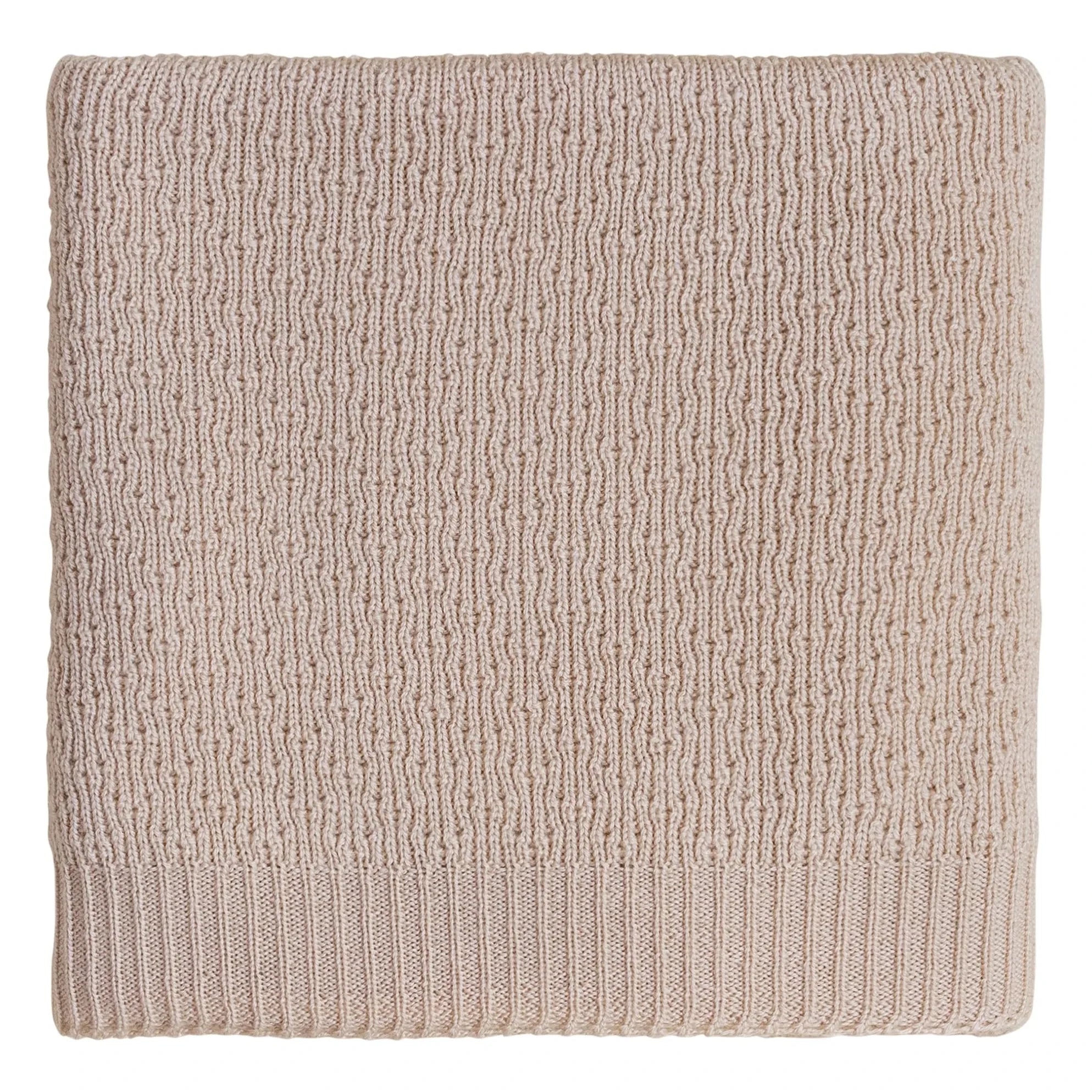 Hvid - Dora Merino Wool Blanket | Beige