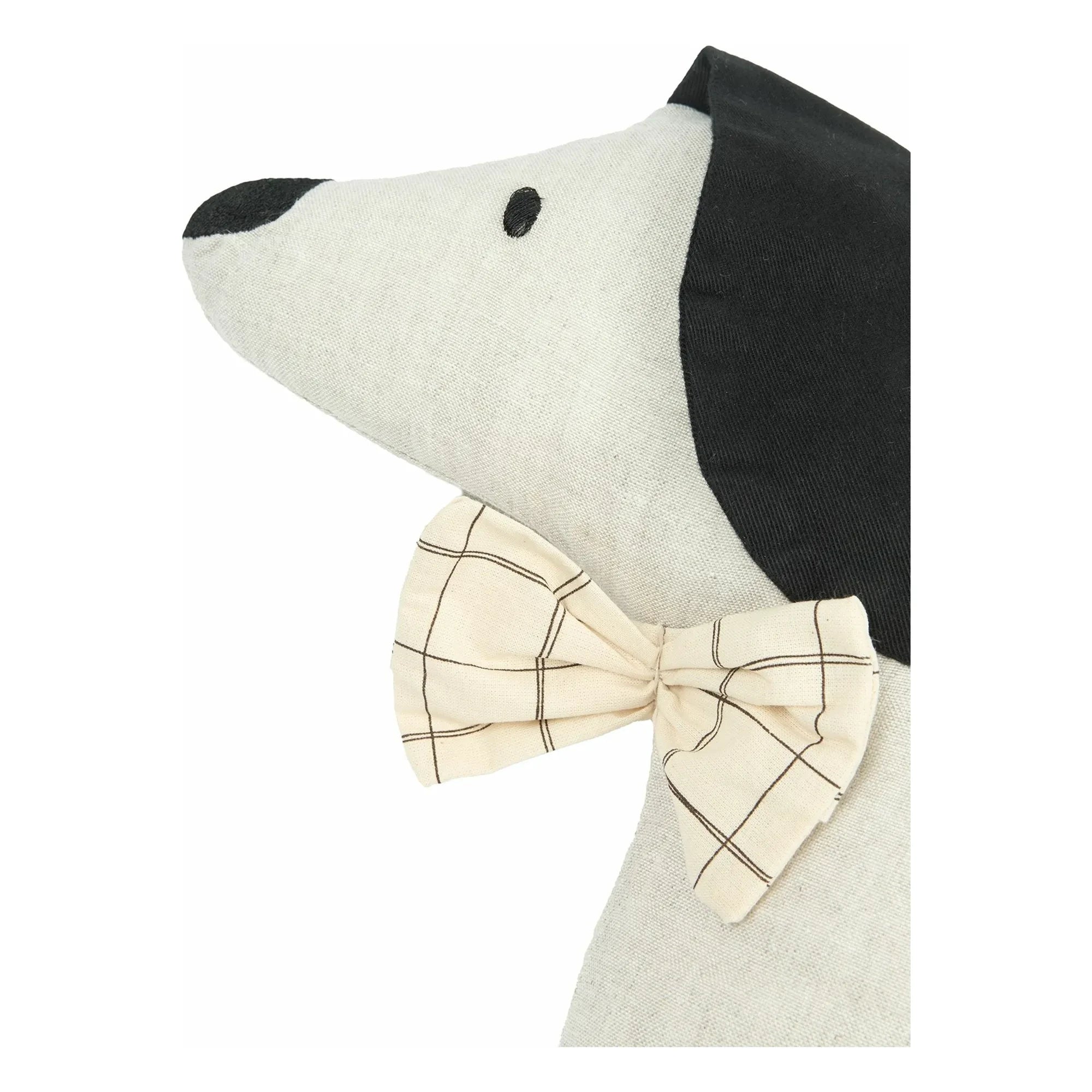 Nobodinoz - Toby le Chien Pillow - French Canvas | Oatmeal