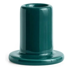 Hay - Earth Ceramic Candle Holder | Dark Green