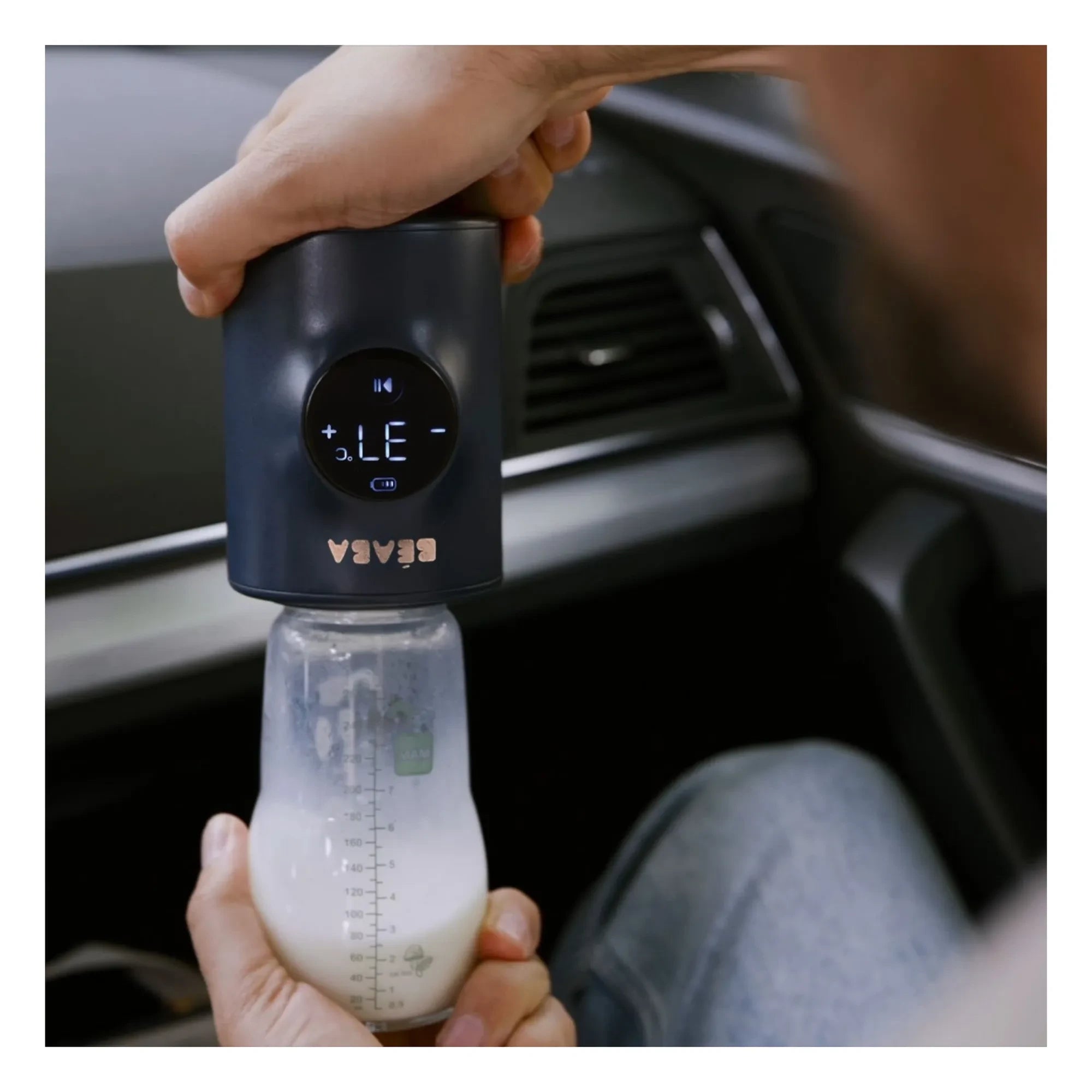 Béaba - Milk Nomad Baby Bottle Warmer | Night Blue