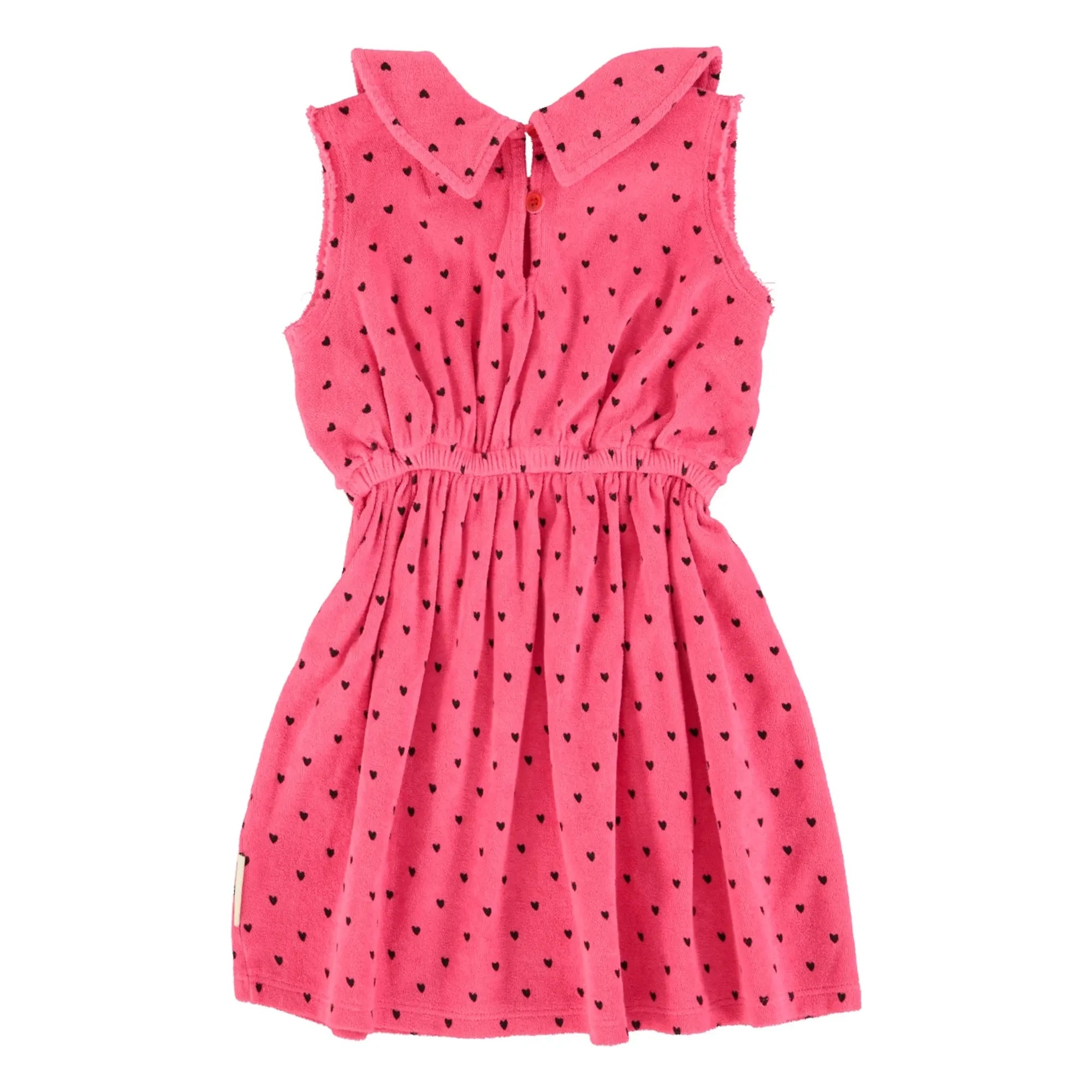 Piupiuchick - Organic Cotton Heart Dress Towel | Fuchsia