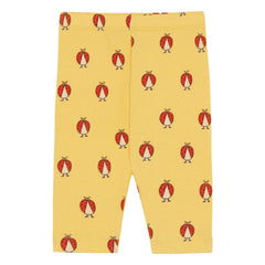 The Campamento - Organic Cotton Ladybug Leggings | Yellow