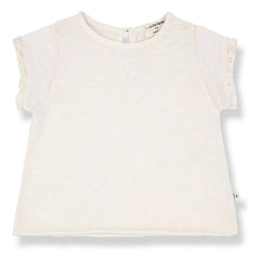 1+ in the family - Sparta Chiné T-Shirt | Ecru