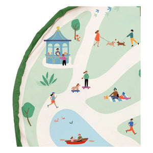 Play and Go - Bag / Noomad Outdoor Play Mat - Park | Green