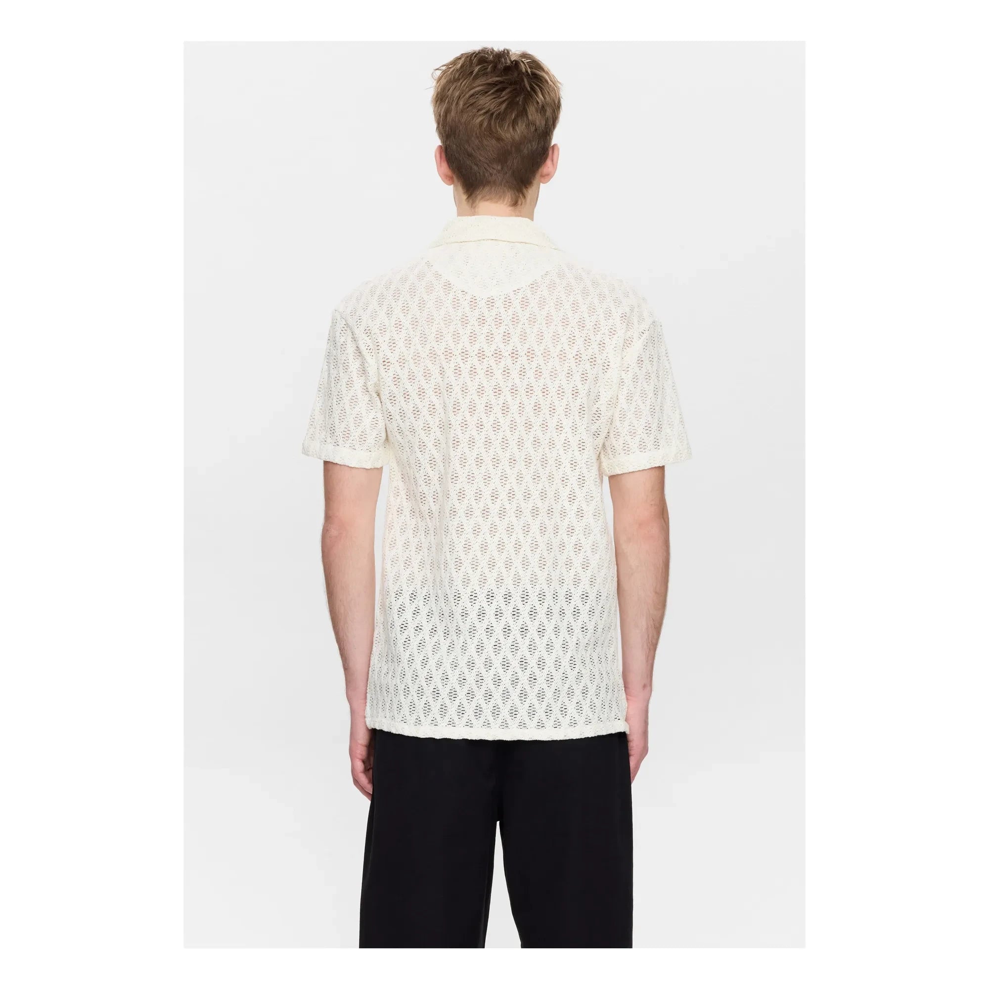 Anerkjendt - Akleander Ao Lace Shirt | Beige