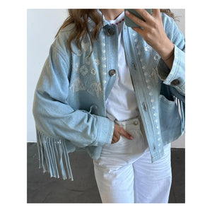 SISSEL EDELBO - Christer Denim Jacket | Blue