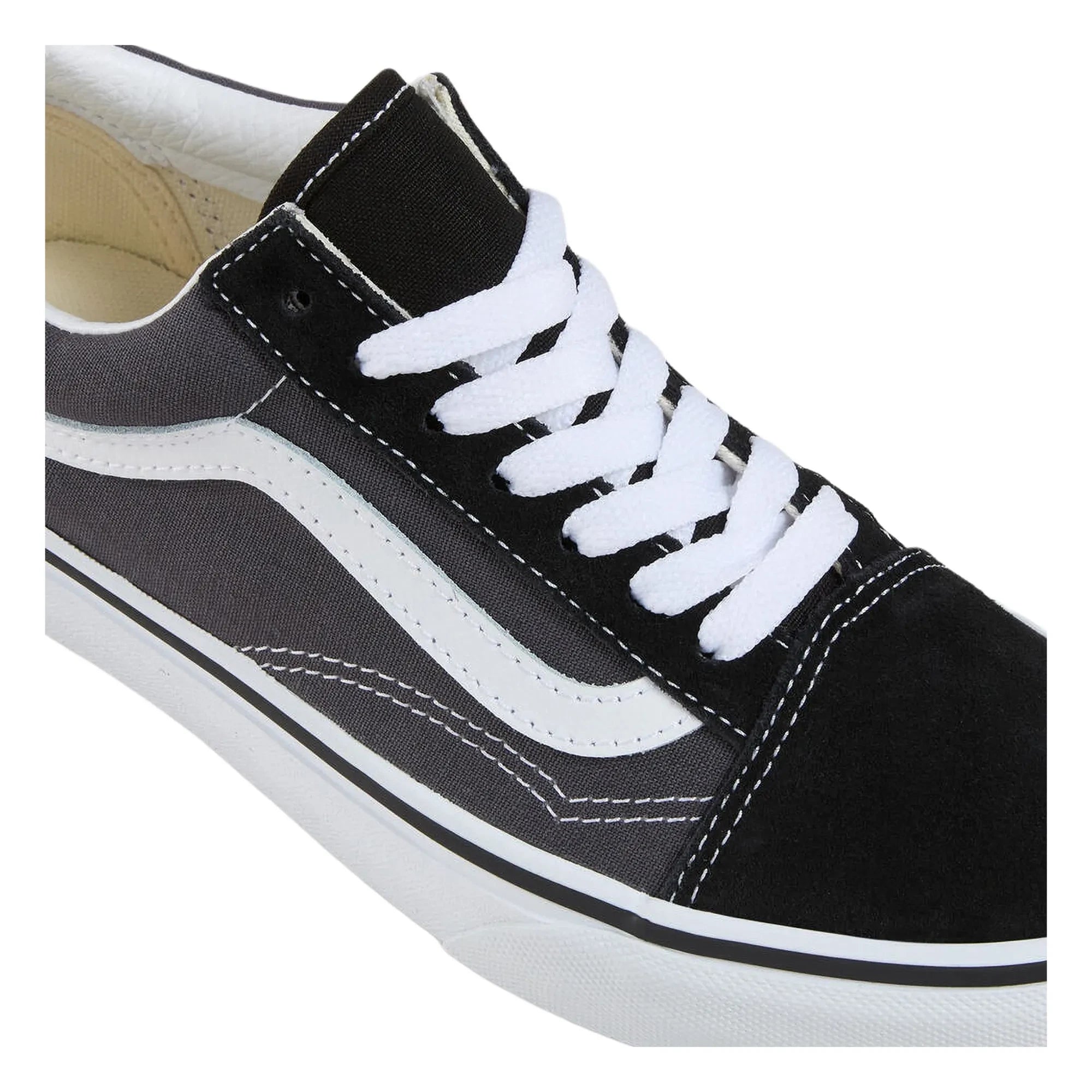 Vans - Old Skool Lace-Up Sneakers | Dark Gray