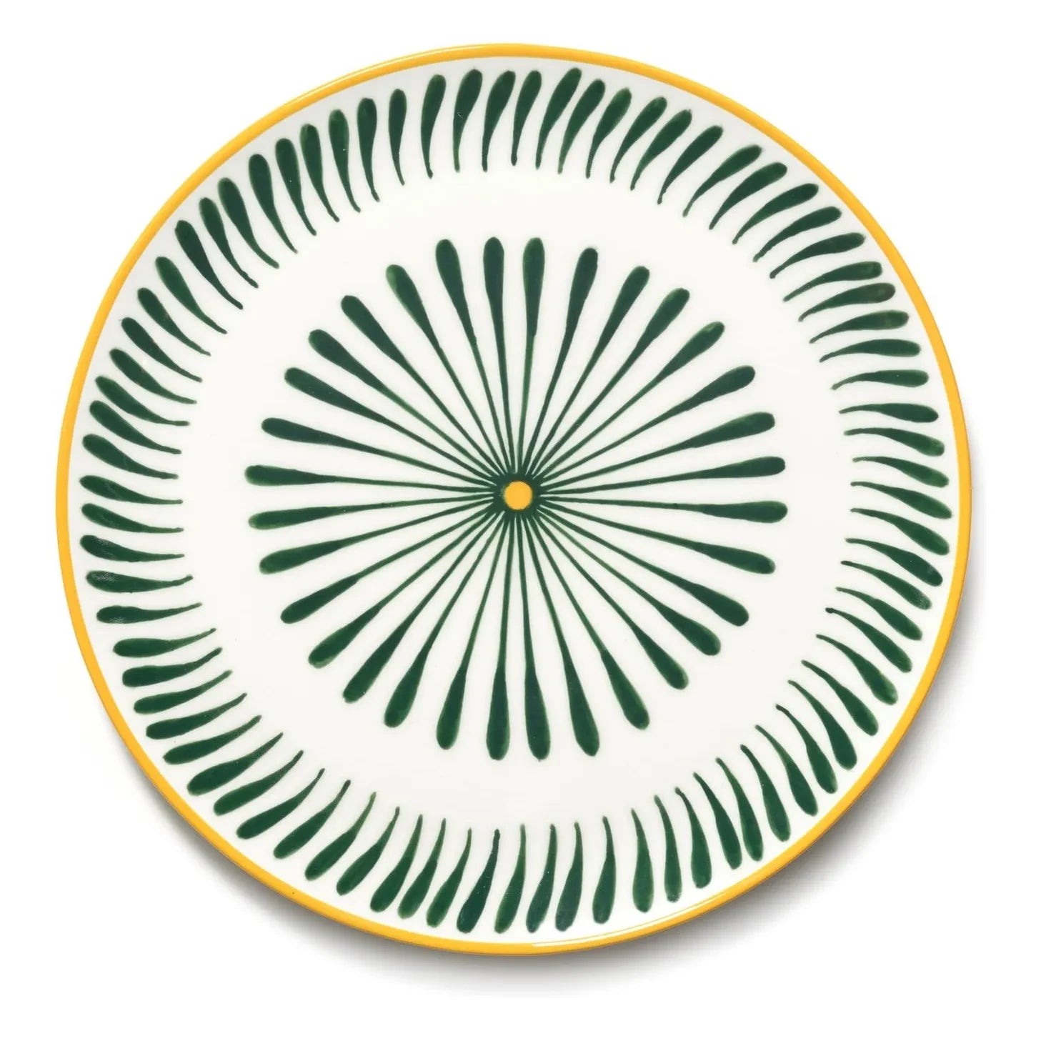 Serax - Baazar Dessert Plates, Waww La Table - Set of 4 | Yellow