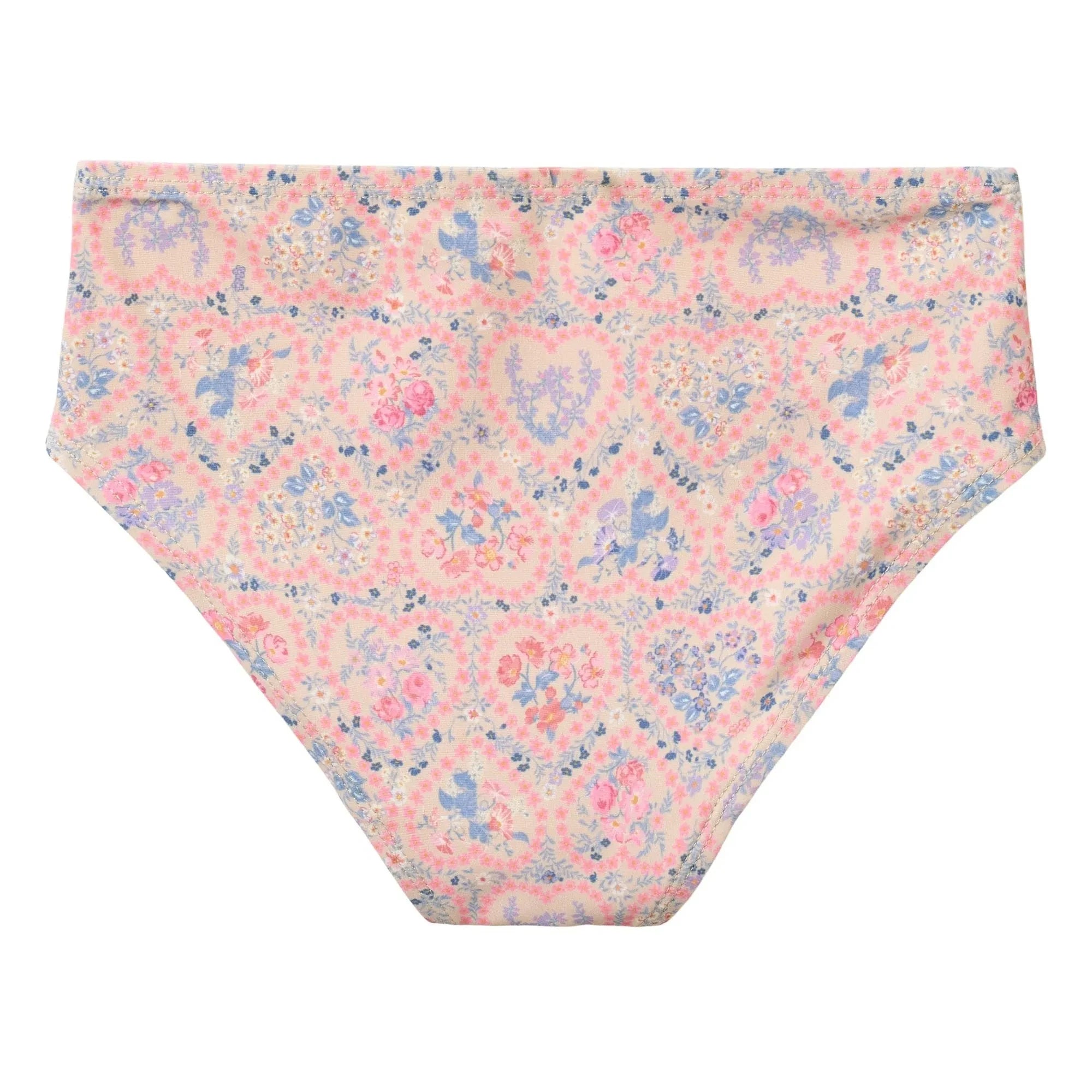 Wheat - Carla Fleuri Recycled Fibre Swimsuit | Light Pink