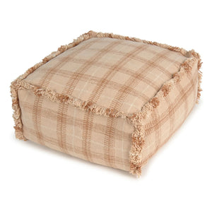 Lorena Canals - Tartan Puf | Toz Pembe
