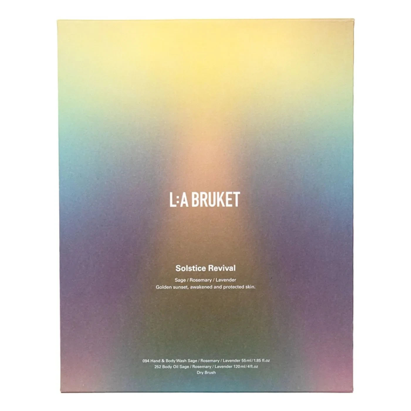 L:A BRUKET - Canlandırıcı Set - Adaçayı, Biberiye ve Lavanta