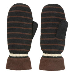 Becksöndergaard - Striped Emerald Gloves | Black
