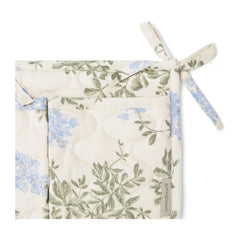 garbo&friends - Plumbago Crib Sheet | Blue