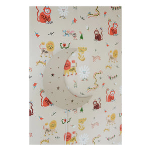 Nofred - Monkey Fun Wallpaper - Marie Assénat x Nofred | Beige