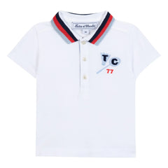 Tartine et Chocolat - Polo Badminton 77 | White