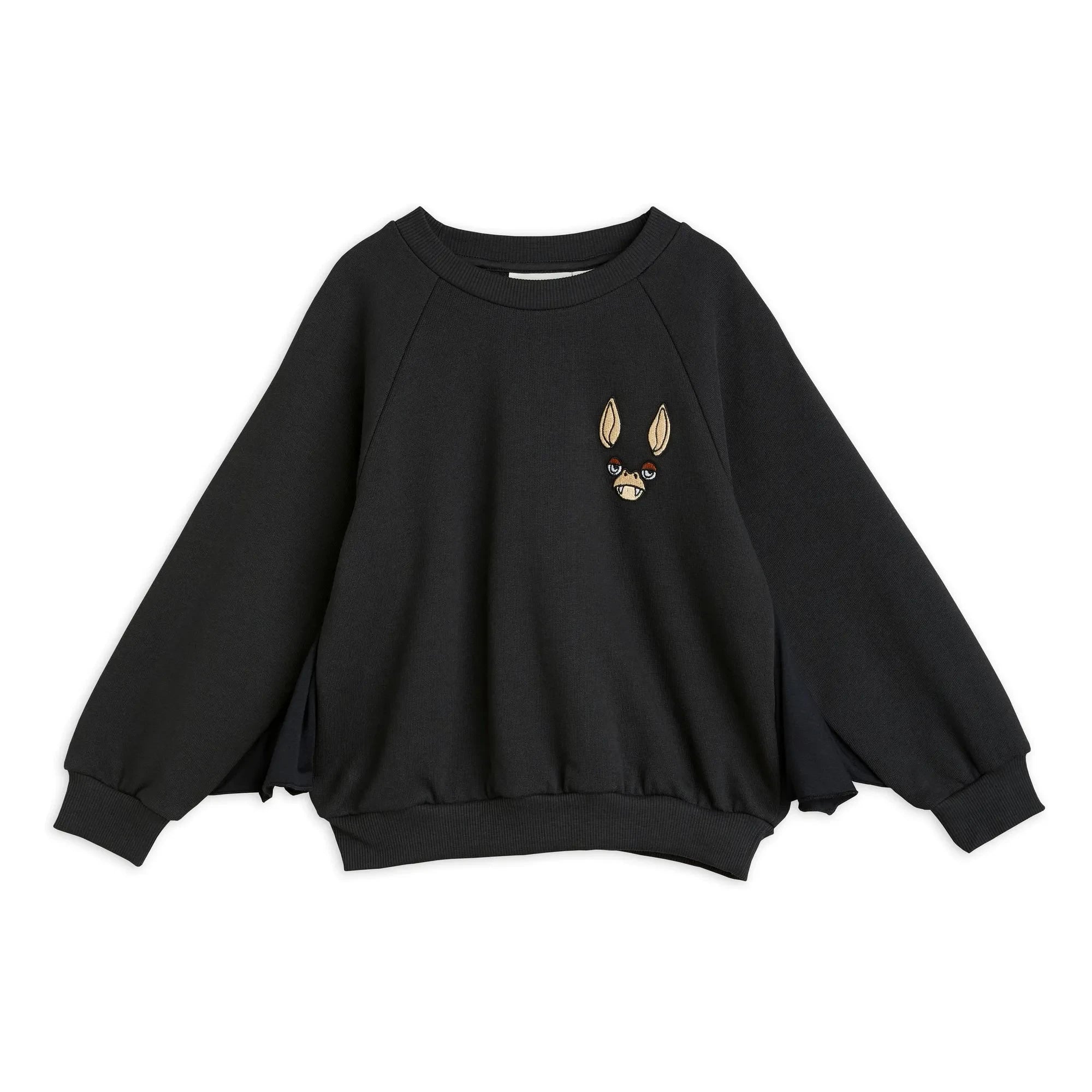 Mini Rodini - Organik Pamuklu Sweat Bat | Siyah