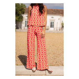 Paloma Collection - Andrea Pink Mom Pants - Women's Clothing | Pink