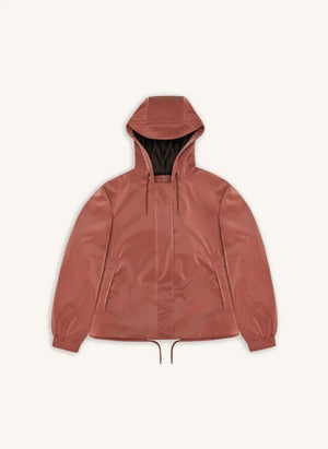 Rains - String W Windbreaker | Brick Red