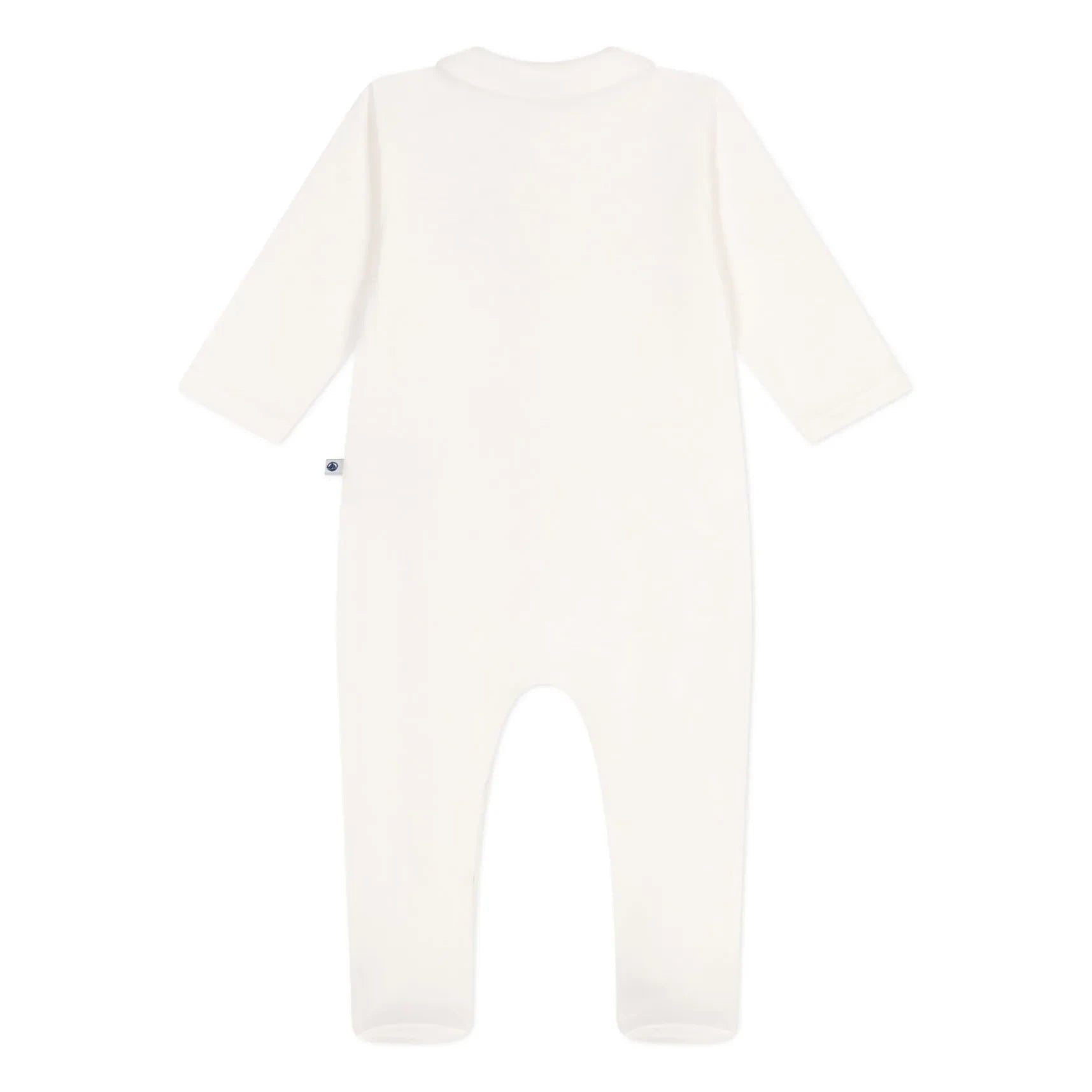 Petit Bateau - Organic Cotton Dors Bien Pajamas Petit Amour Tubique | White