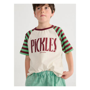 Bobo Choses - Pickles Organik Pamuk Tişört | Beyaz