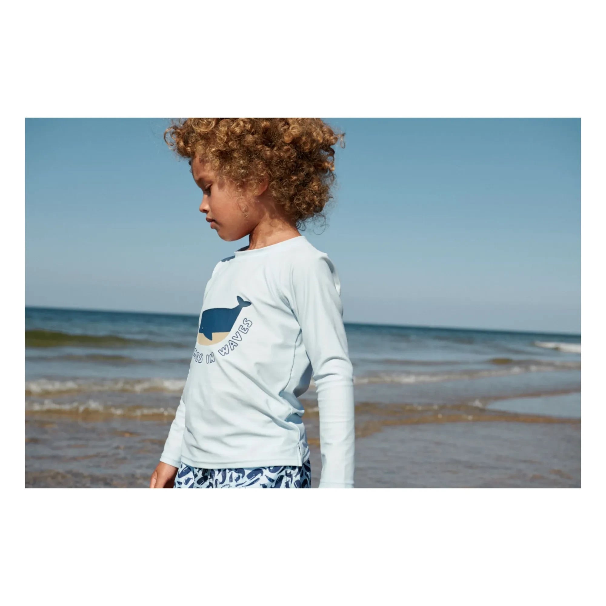 Liewood - Noah UV Protective T-Shirt Recycled Fibers | Light Blue