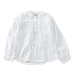 Longlivethequeen - Gathered Blouse | White