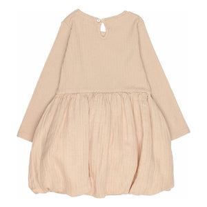 Búho - Combo Dress Lurex Organic Cotton Gauze | Pink