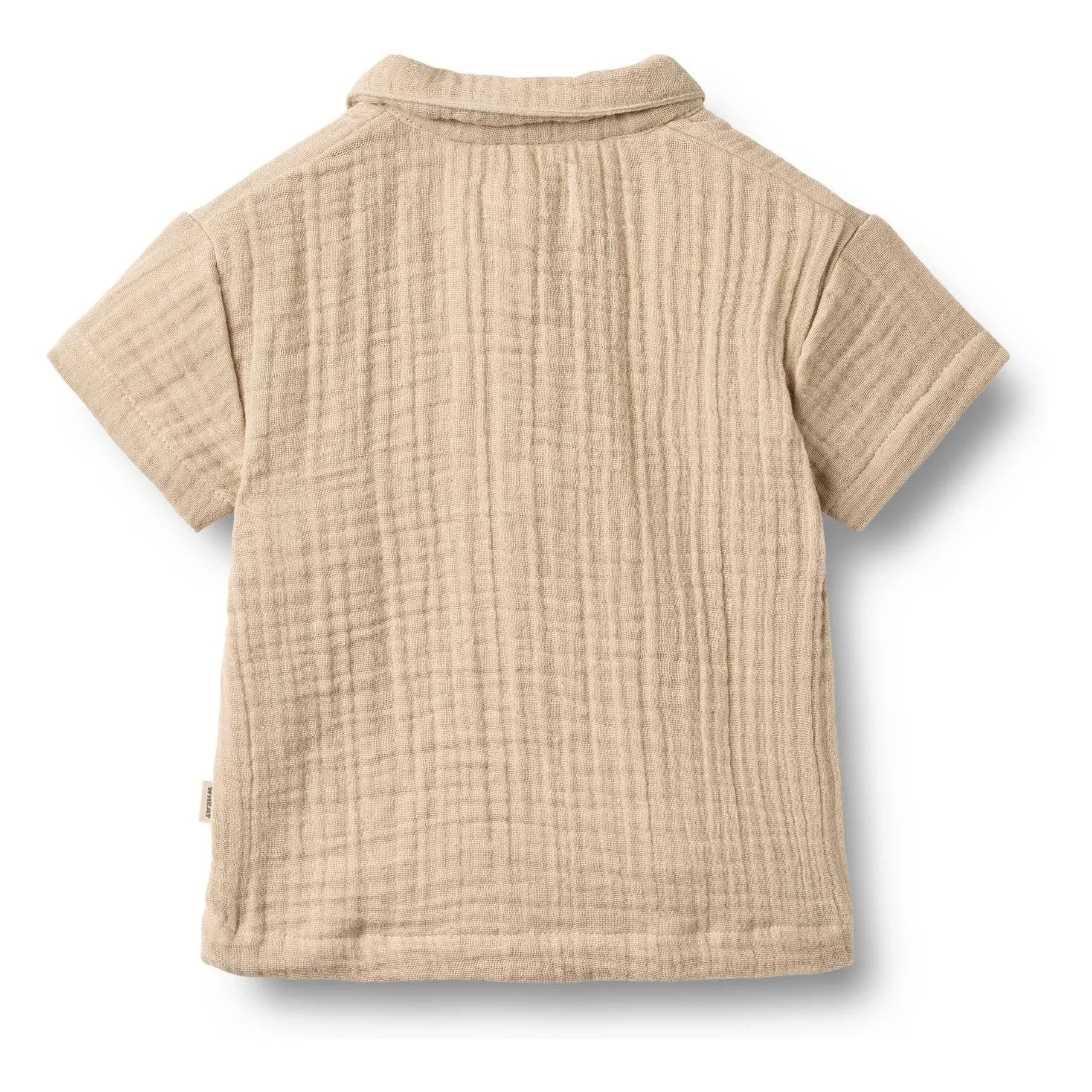 Wheat - Svend Organic Cotton Baby Shirt | Sand