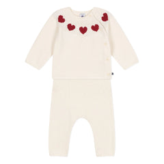 Petit Bateau - 2-Piece Mesh Set | White