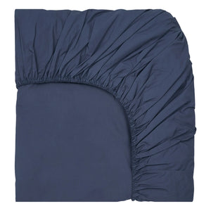 Suite 702 - Organic Percale Sheet | Navy