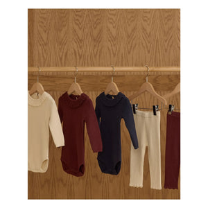 Rylee + Cru - Body Pointelle | Burgundy