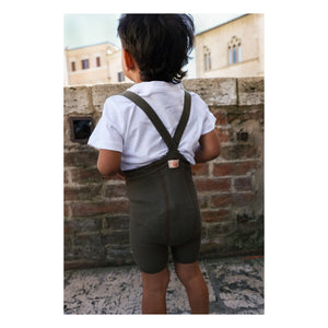 Silly Silas - Organic Cotton Short Leggings | Brown