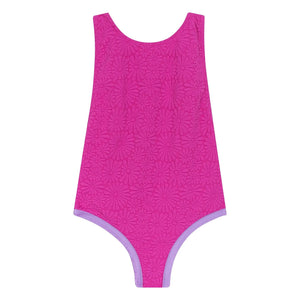 My First Cantê - Emma Fleurs Textured Swimsuit | Pink