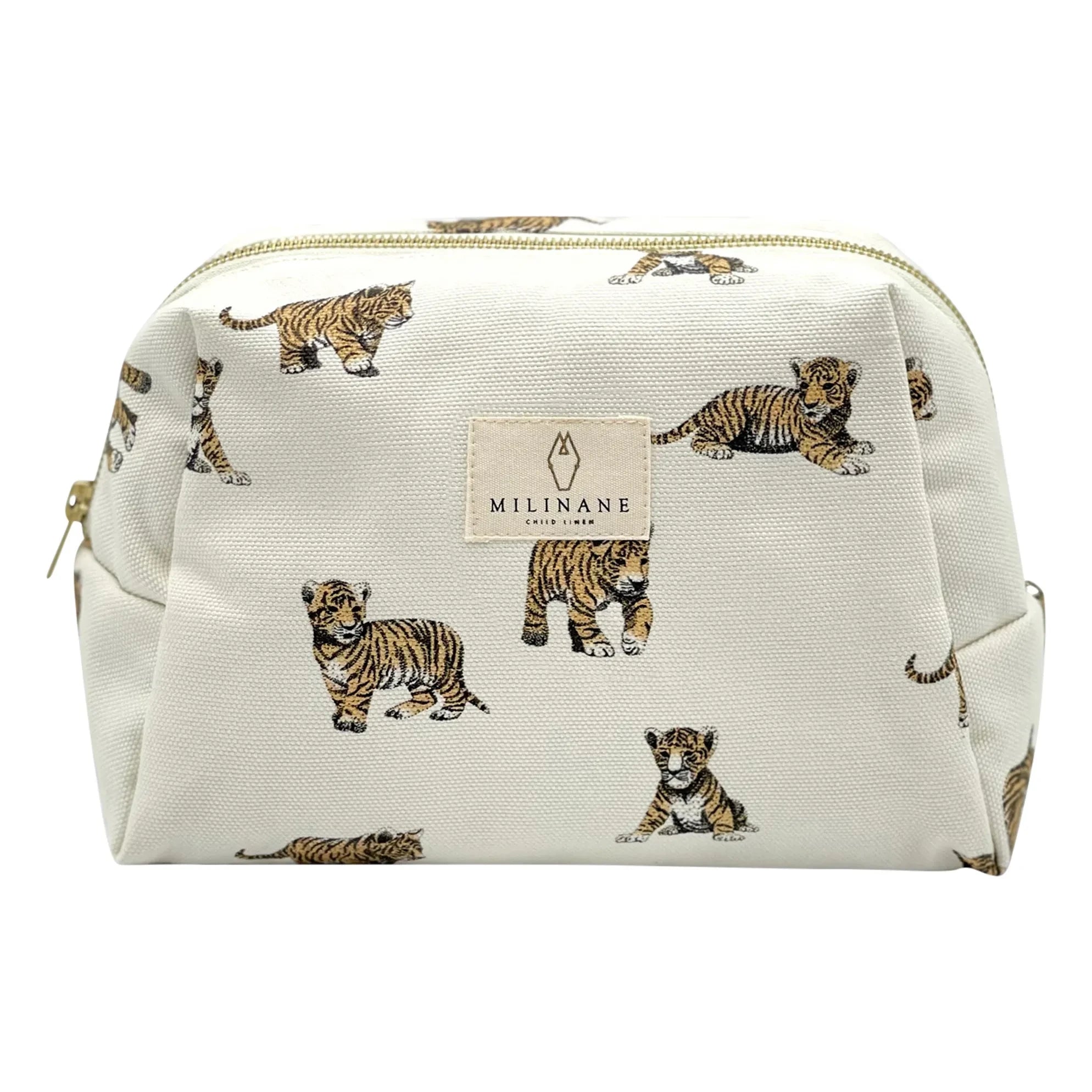 Milinane - Jade Green Care Bag | White