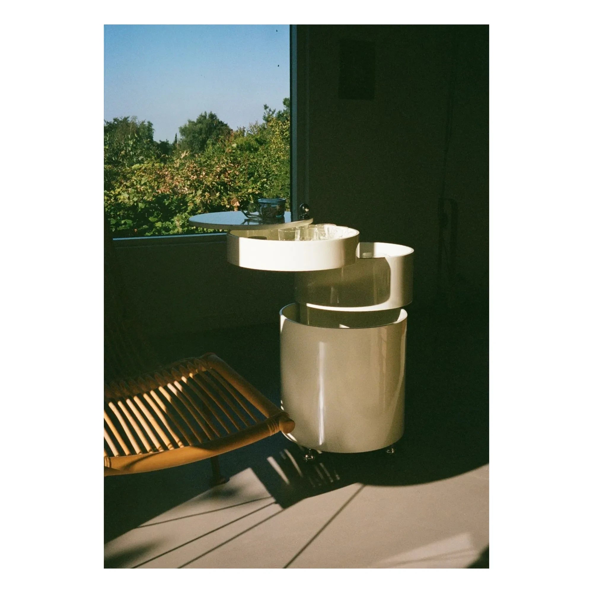 Verpan - Barboy mobile storage unit - Glossy Series | Cream